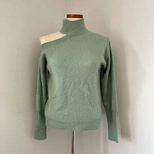 NAADAM Cashmere Shoulder Cut out turtleneck sweater size XS preowned